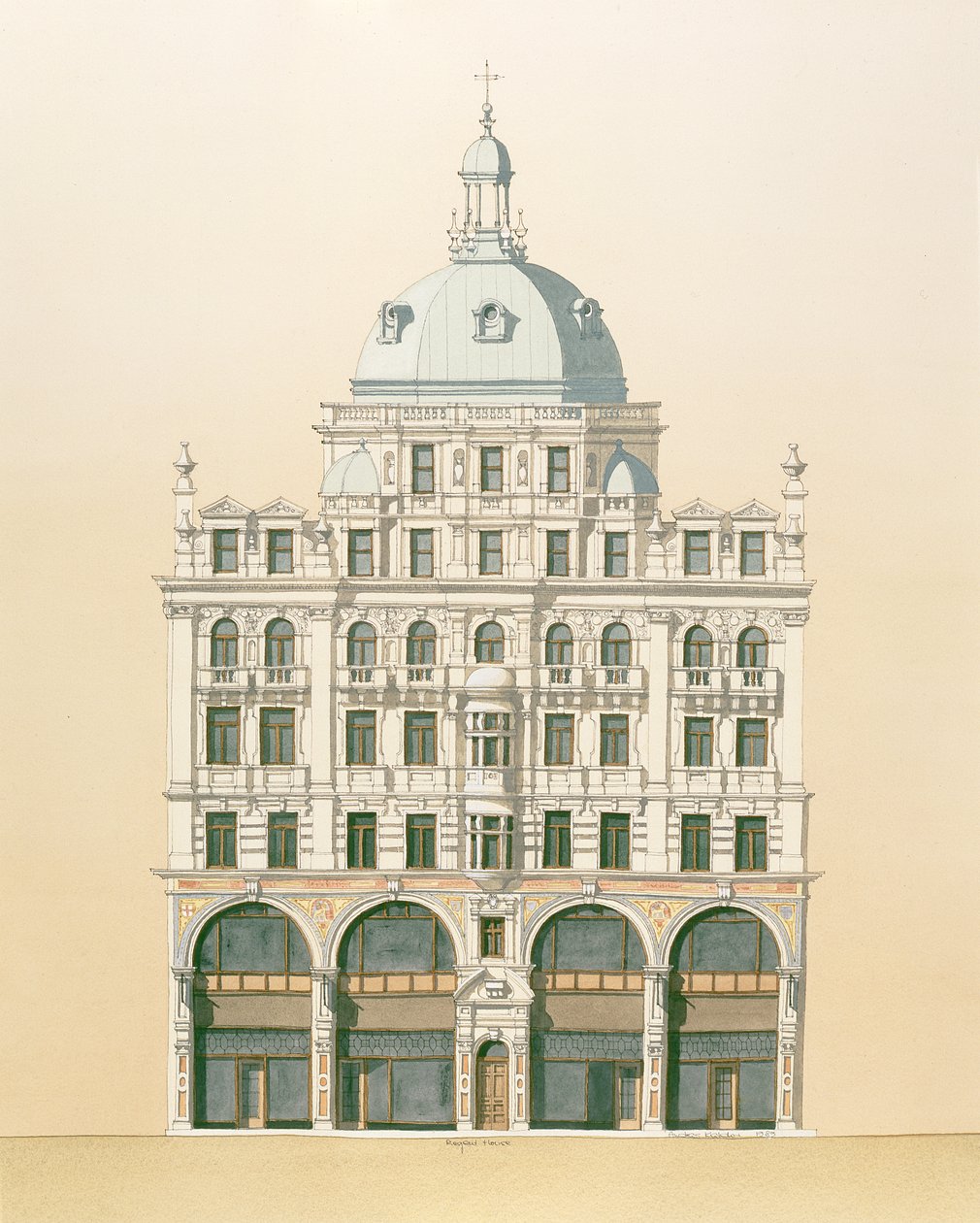 Regent House, Regent Street by Andras Kaldor