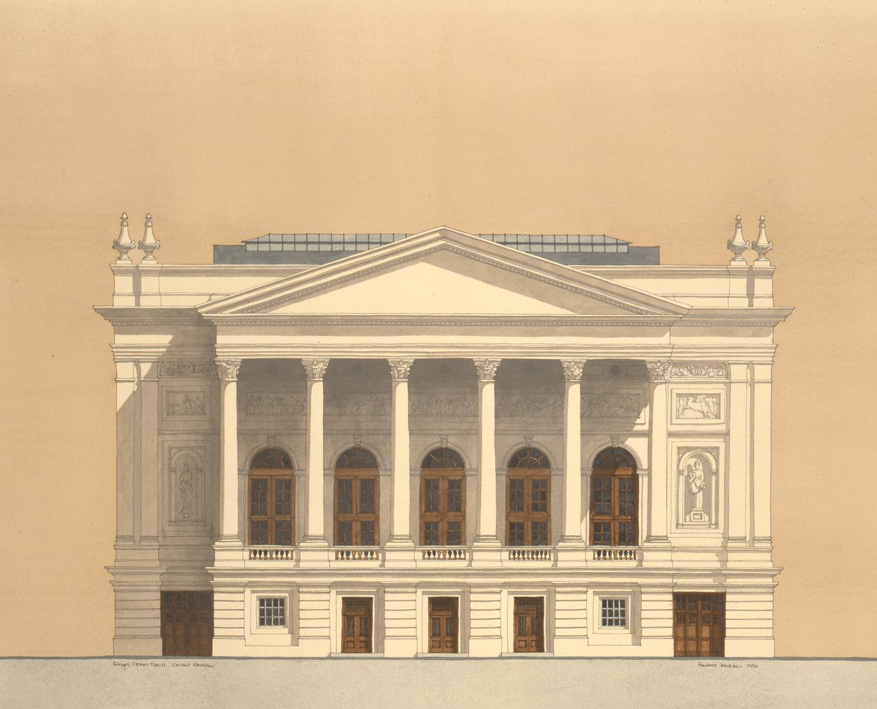 Royal Opera House, Covent Garden, London by Andras Kaldor