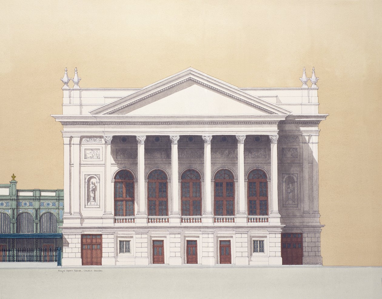 Royal Opera House, London by Andras Kaldor