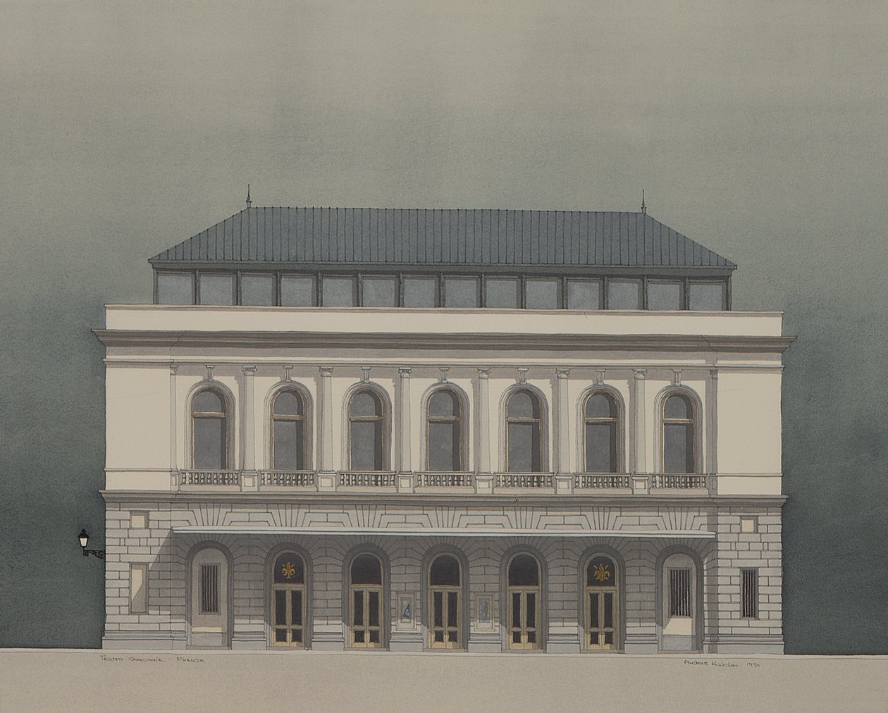Teatro Comunale, Florence, Italy by Andras Kaldor