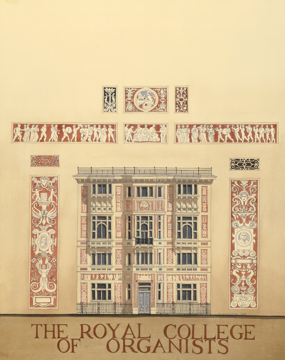 The Royal College of Organists, London by Andras Kaldor