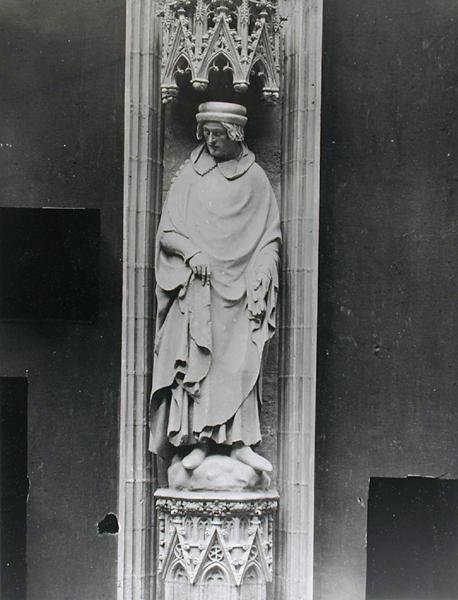 Copy of a Statue of Jean Bureau, Sire de la Riviere by Andre Beauneveu