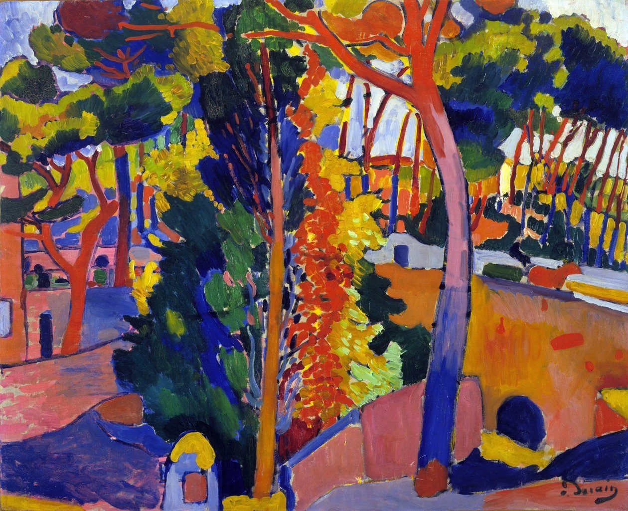 Bridge over the Riou by Andre Derain