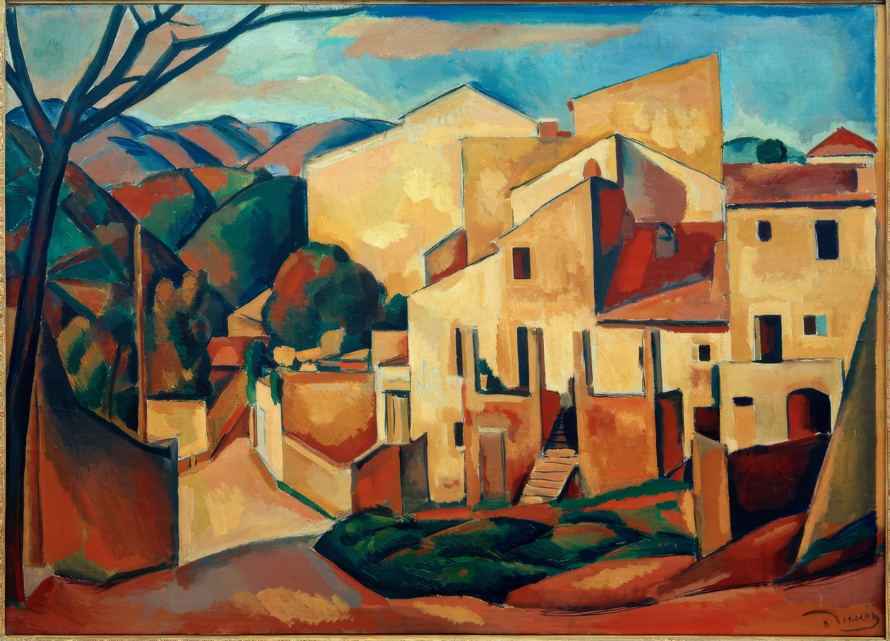 Cagnes by Andre Derain