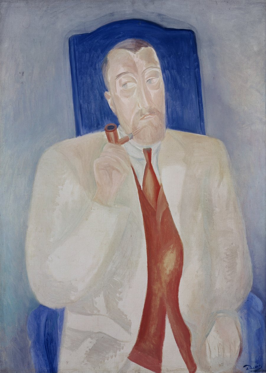 Portrait of Paul Poiret (1879-1944), French Dress Designer by Andre Derain