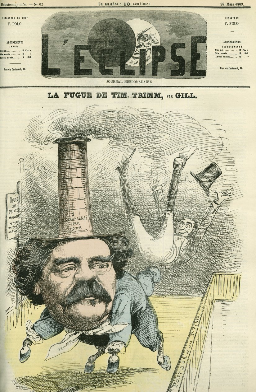 Leo Lespes dit Timothy Trim, French journalist. Cover in L