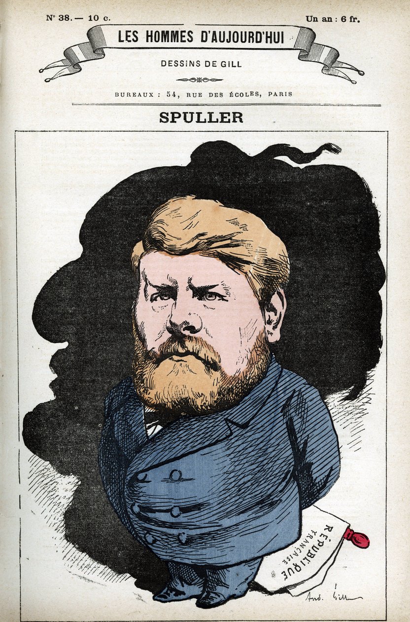 Portrait of Eugene Spuller (1835-1896), French politician and lawyer ...