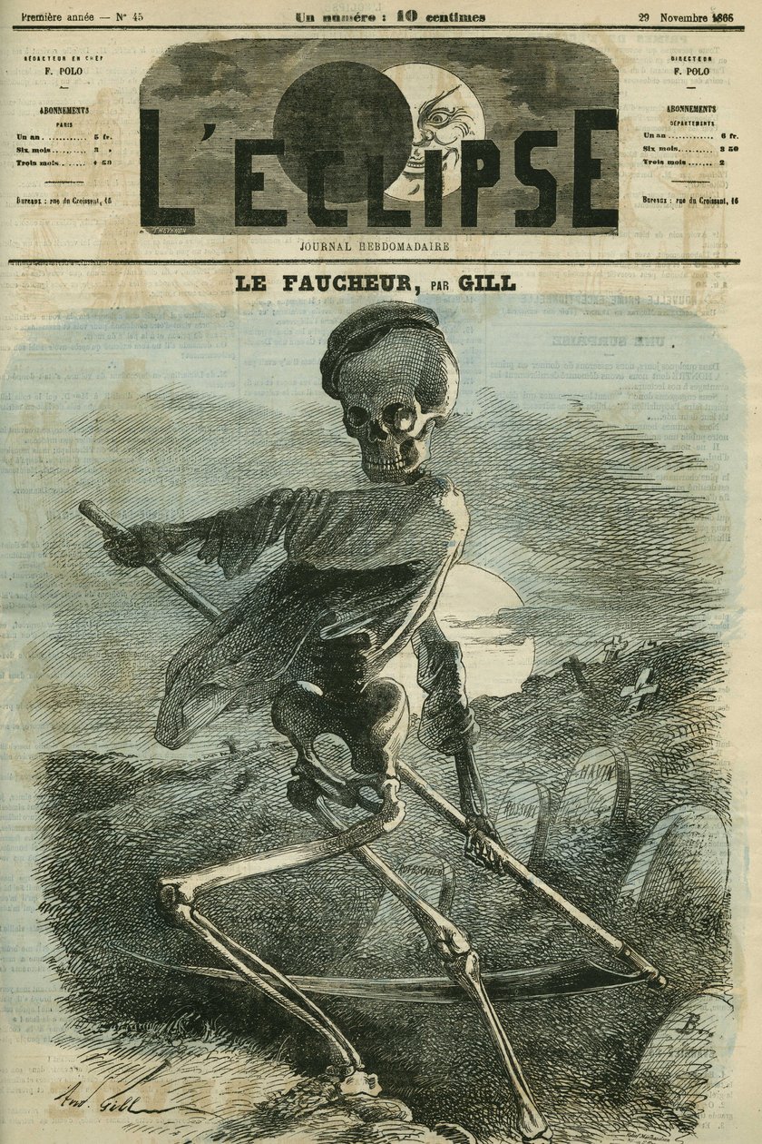 The Reaper by Andre Gill