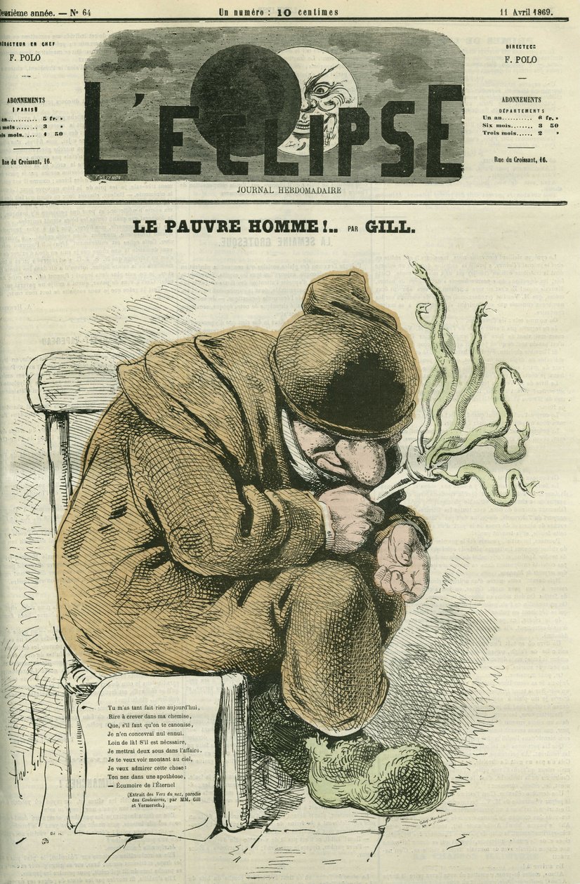 The Poor Man, Evocation of the Director of The Universe by Andre Gill