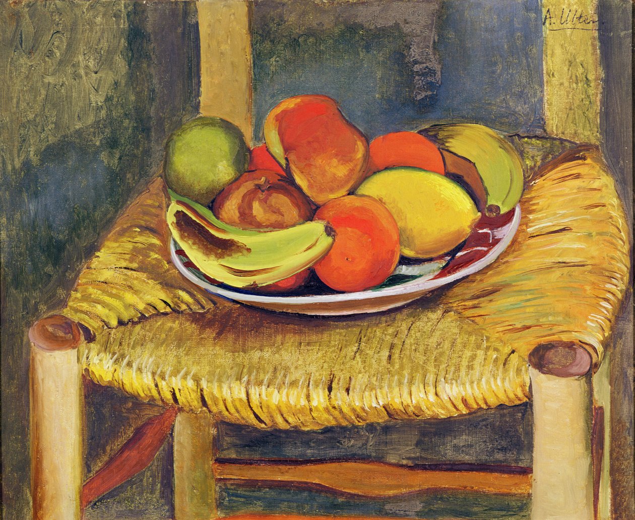 Still Life with a Stool by Andre Utter