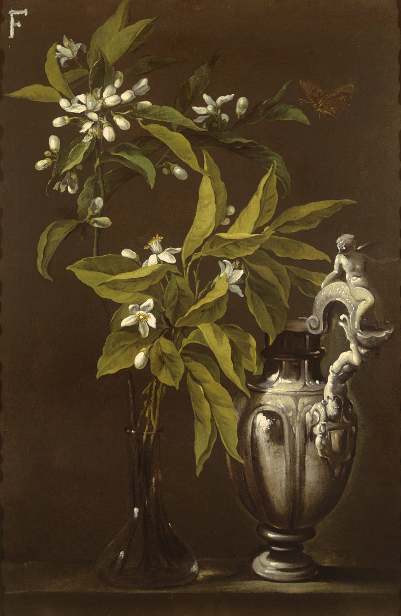 Still Life of Flowers and a Vase by Andrea Belvedere