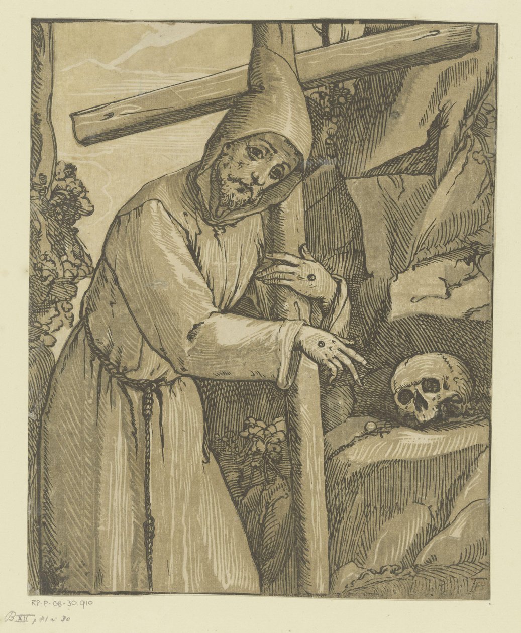 Saint Francis of Assisi by Andrea Andreani