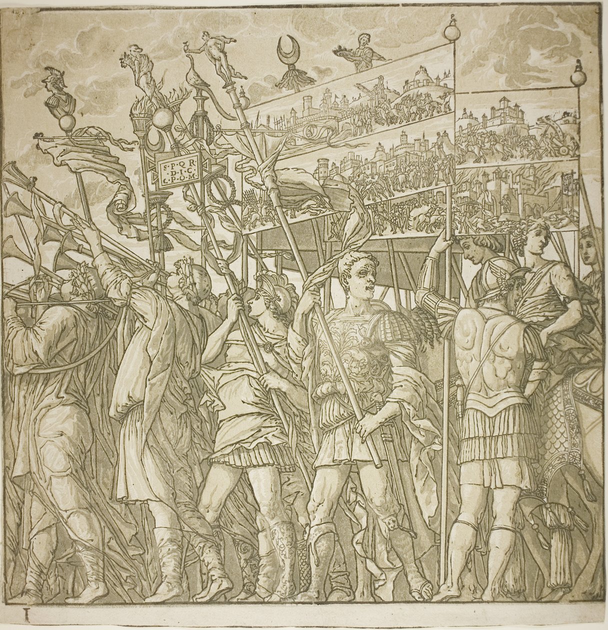 Triumph of Caesar by Andrea Andreani