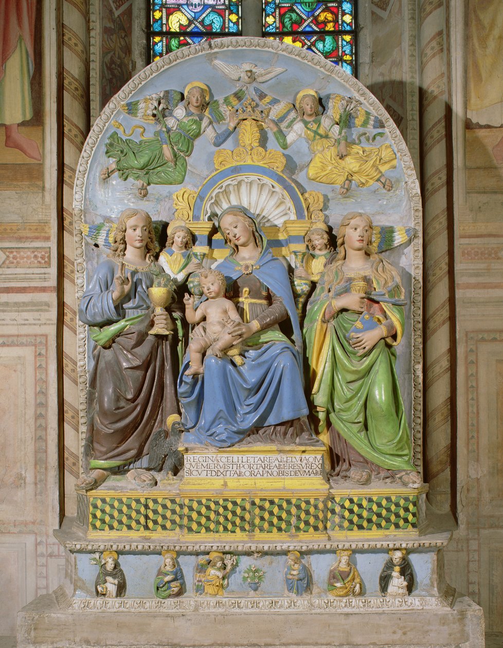 Madonna and Child Enthroned, the Medici Chapel altarpiece
