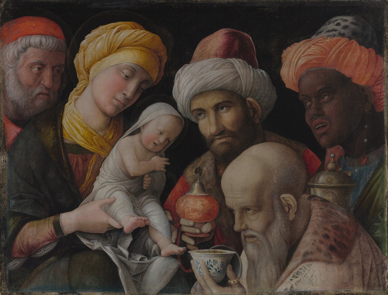 Adoration of the Magi by Andrea Mantegna