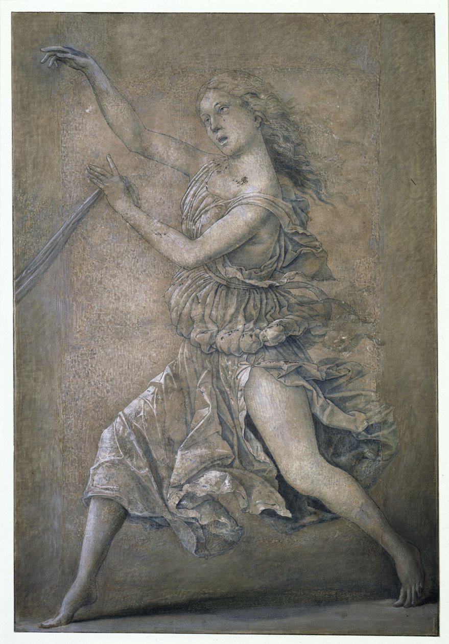 Dancing Muse by Andrea Mantegna