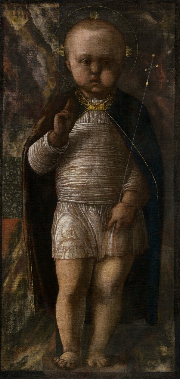 The Infant Savior by Andrea Mantegna