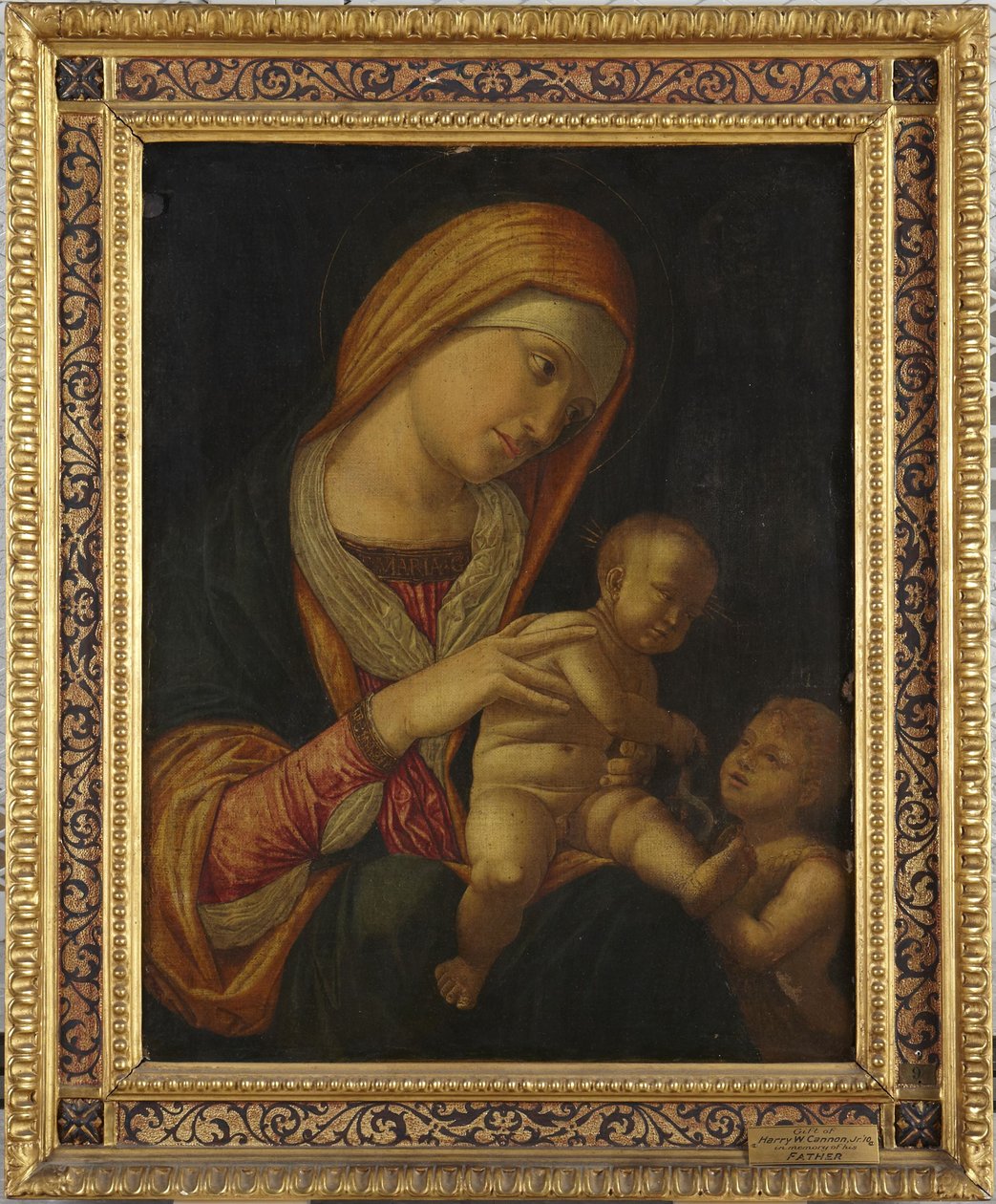 Virgin and Child by Andrea Mantegna