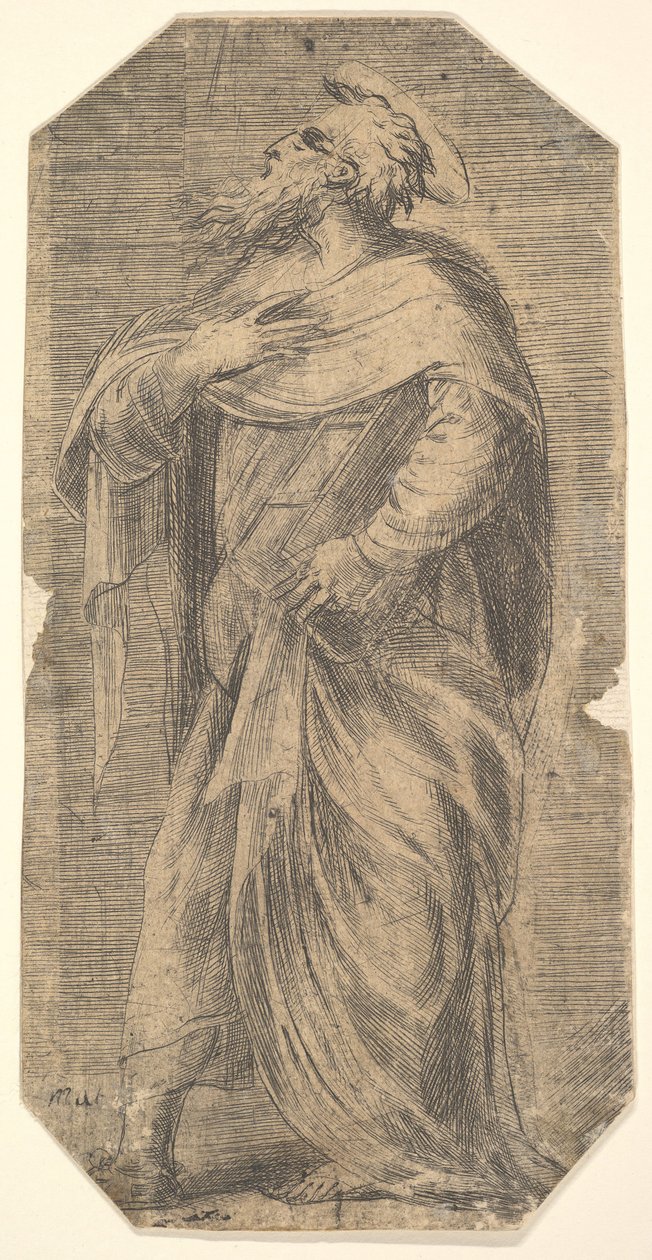 Saint Jude Facing Left Book Under His Left Arm From Christ And The 