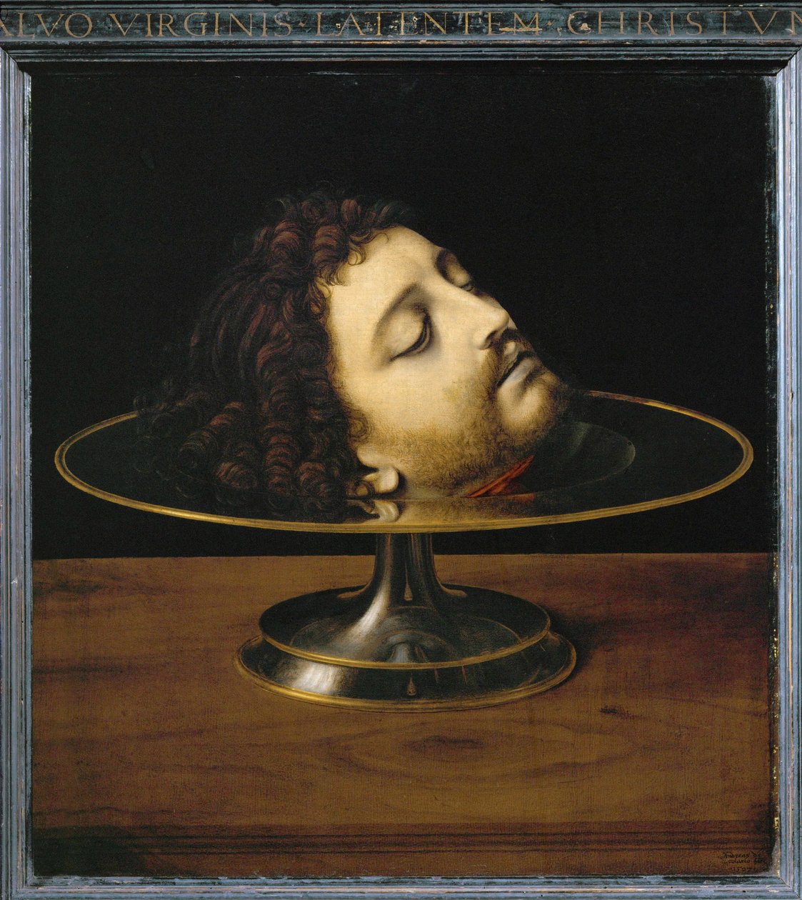 Head of Saint John the Baptist by Andrea Solario