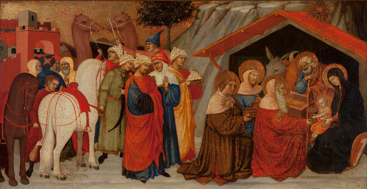 Adoration of the Magi by Andrea Vanni: Buy fine art print