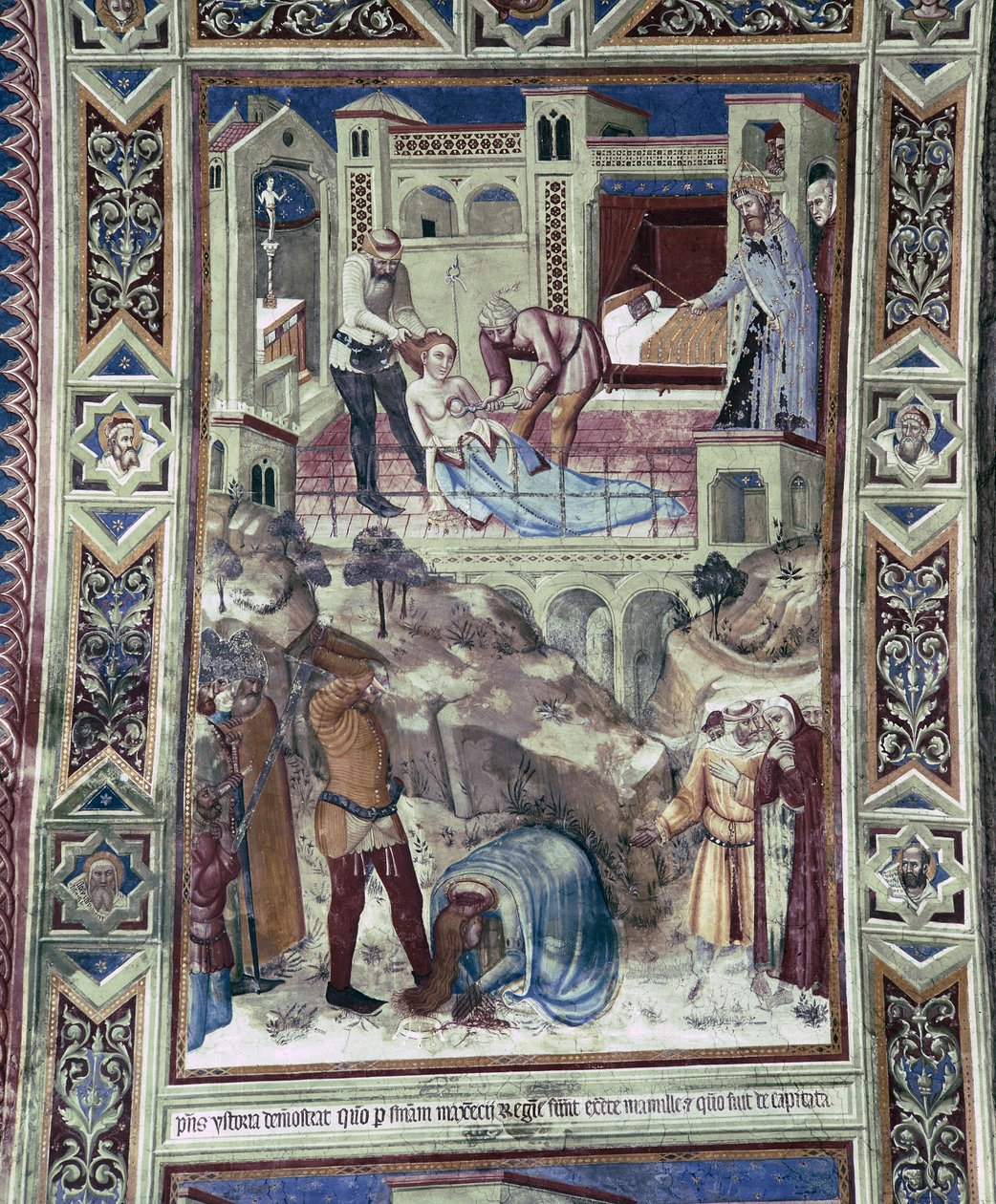 Martyrdom and Decollation of Empress Faustina