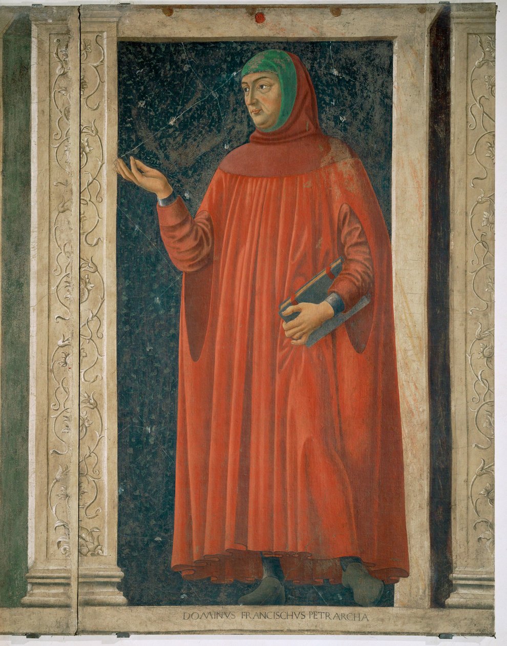 Francesco Petrarca, Philosopher and Humanist by Andrea del Castagno