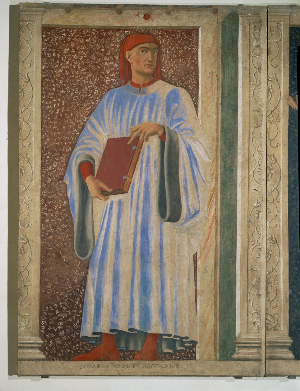Giovanni Boccaccio, Poet by Andrea del Castagno