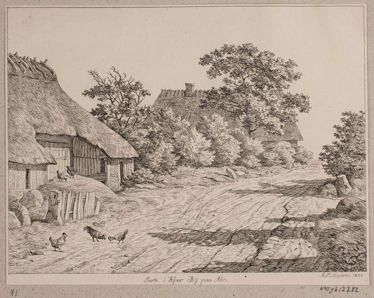 Outskirts of Kjær by on Als by Andreas Peter Madsen