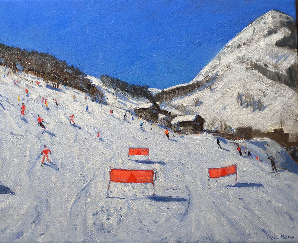 La Daille Val-d'Isere, 2009 by Andrew Macara