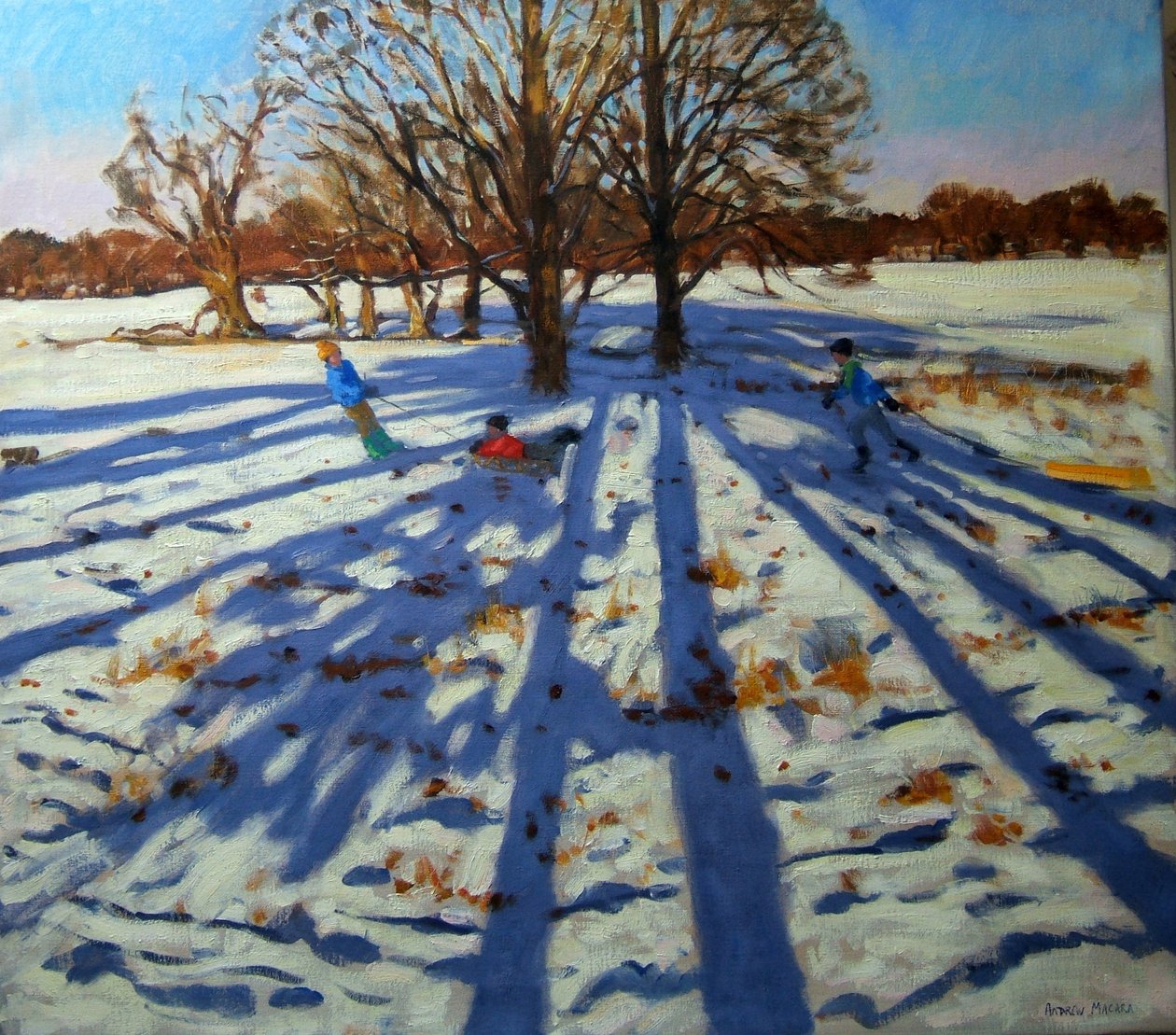 Midwinter, Calke Abbey, Derbyshire by Andrew Macara