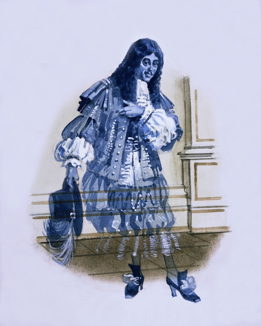 Ghost, Thought by Some to Be George Villiers, 2nd Duke of Buckingham by Andrew Howat