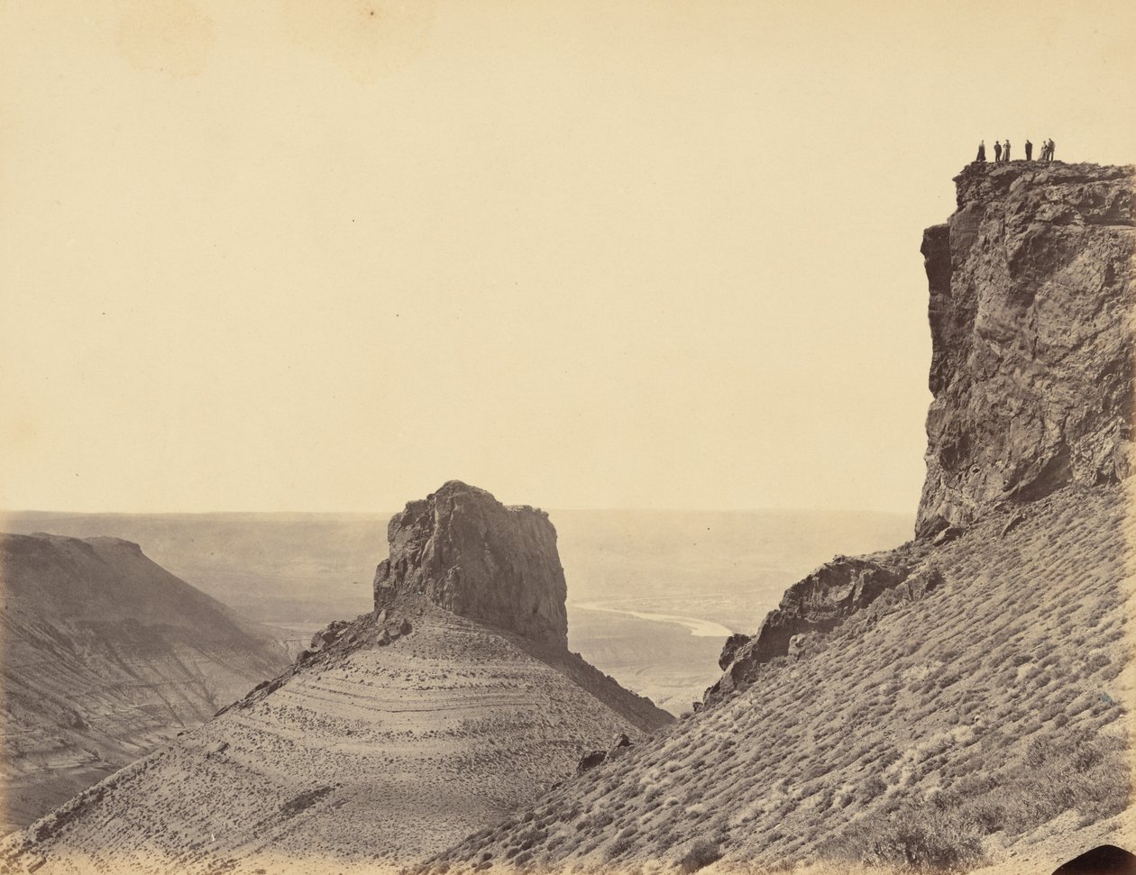 Plate 23. On the Mountains of Green River, 1869 by Andrew Joseph Russell