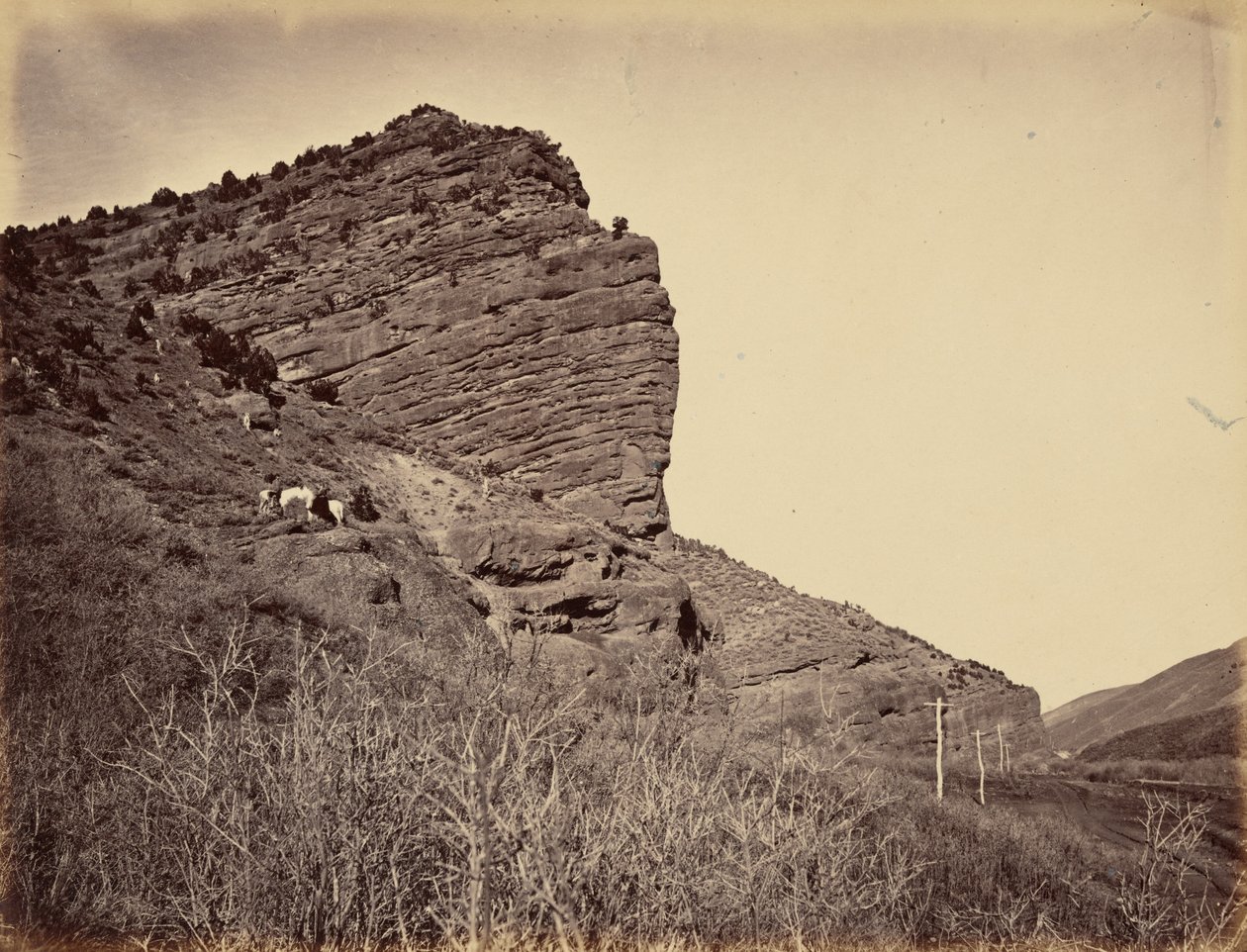 Plate 38. Rock Great Eastern, 1869 by Andrew Joseph Russell