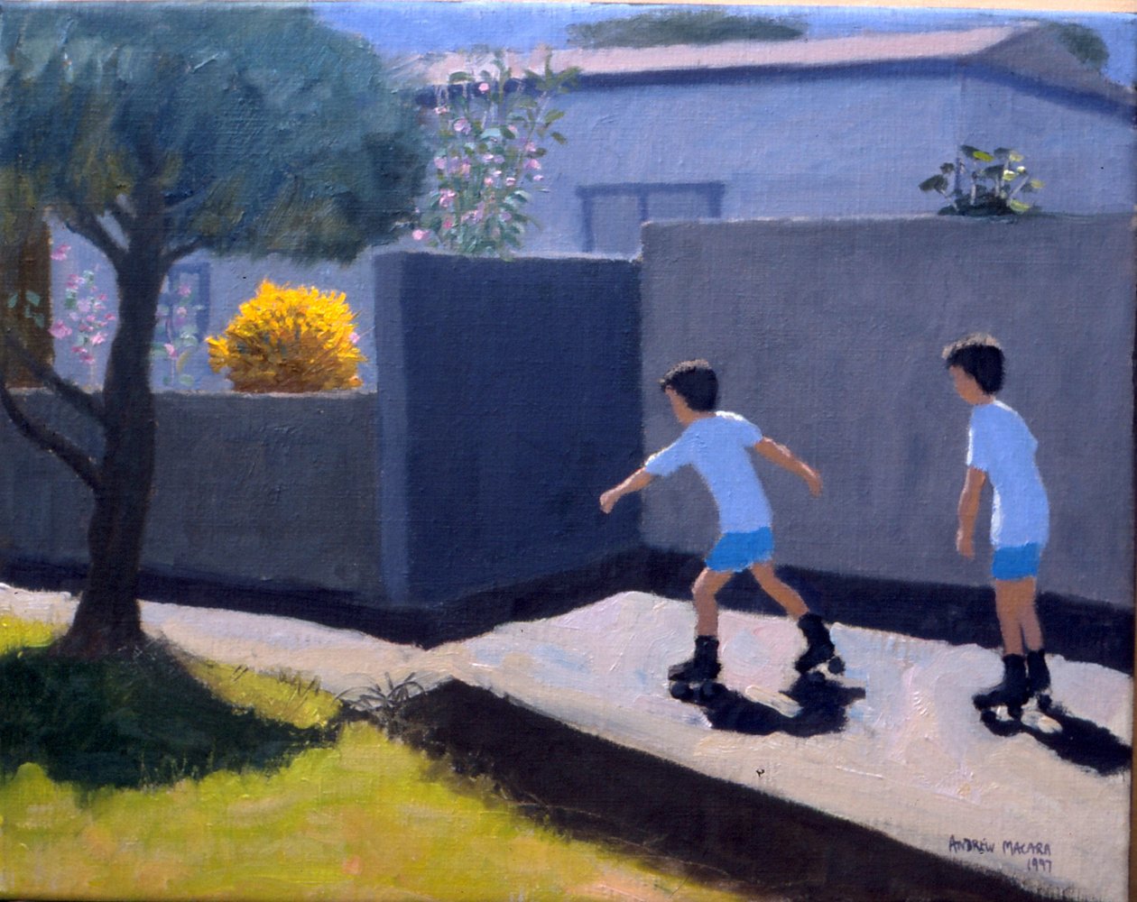 Rollerskaters by Andrew Macara