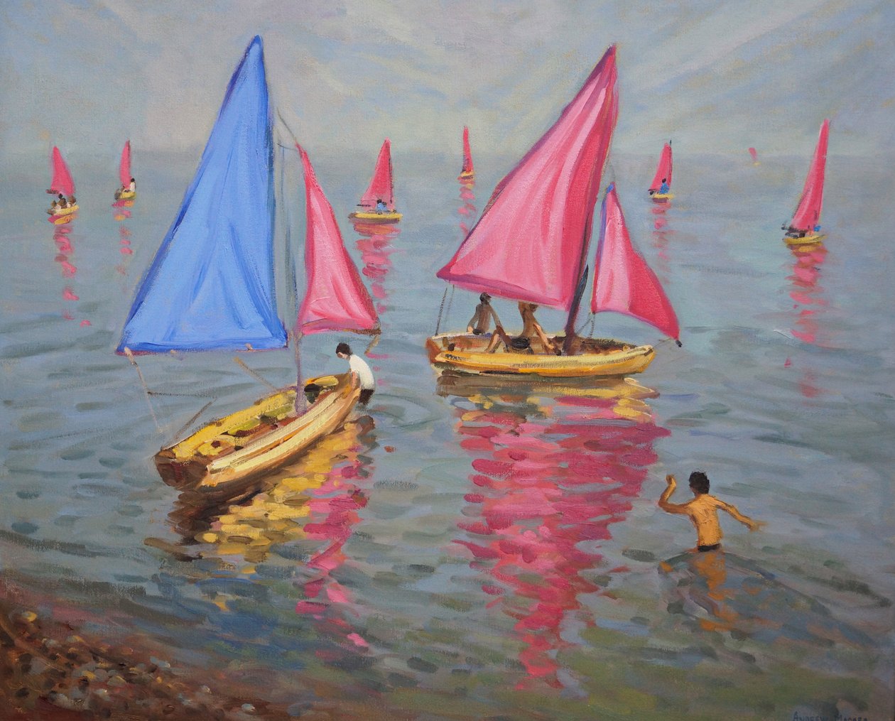 Sailing School, Bognor Regis by Andrew Macara