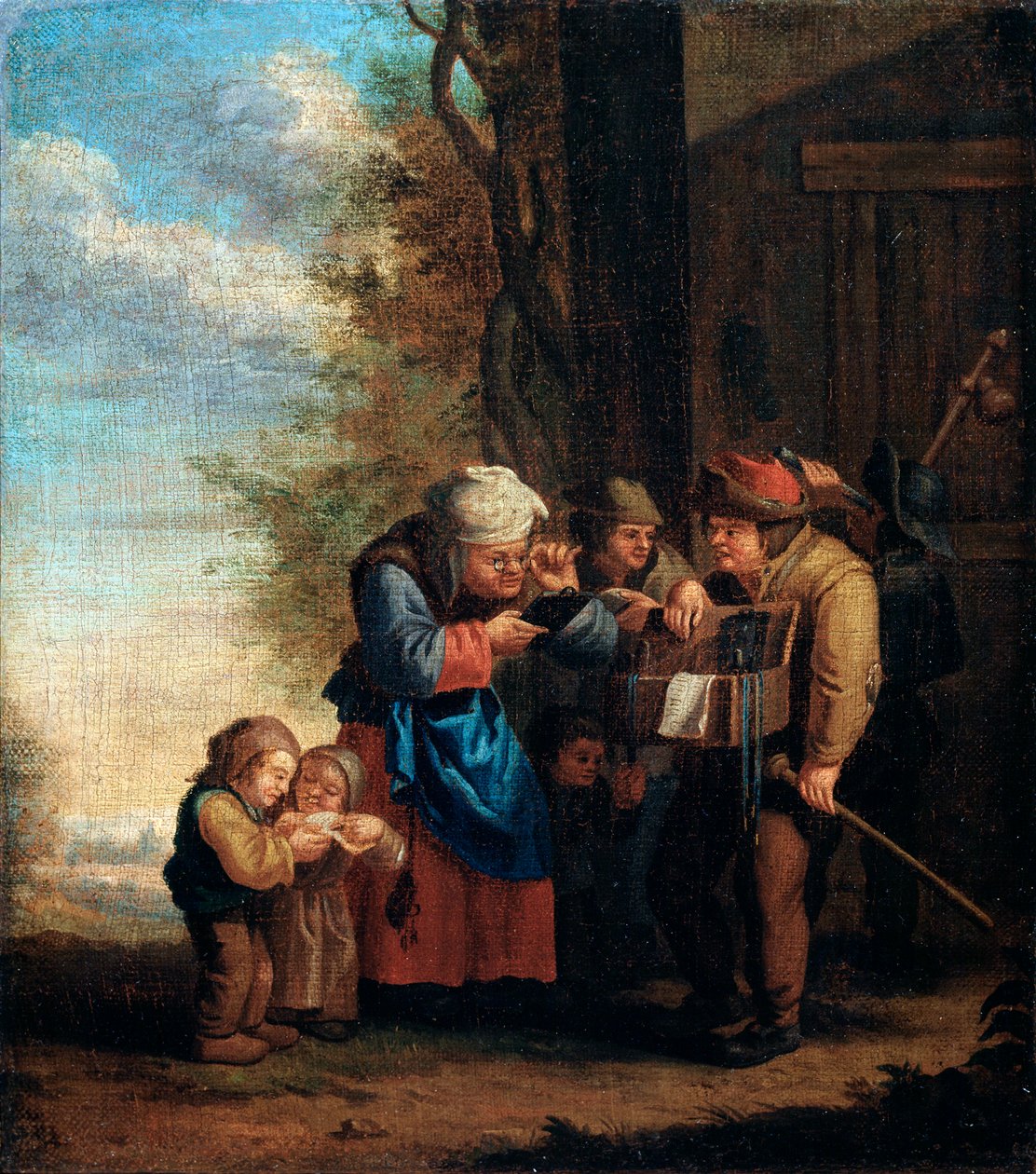 The Spectacles Seller, Eyesight from the series 'The Five Senses'