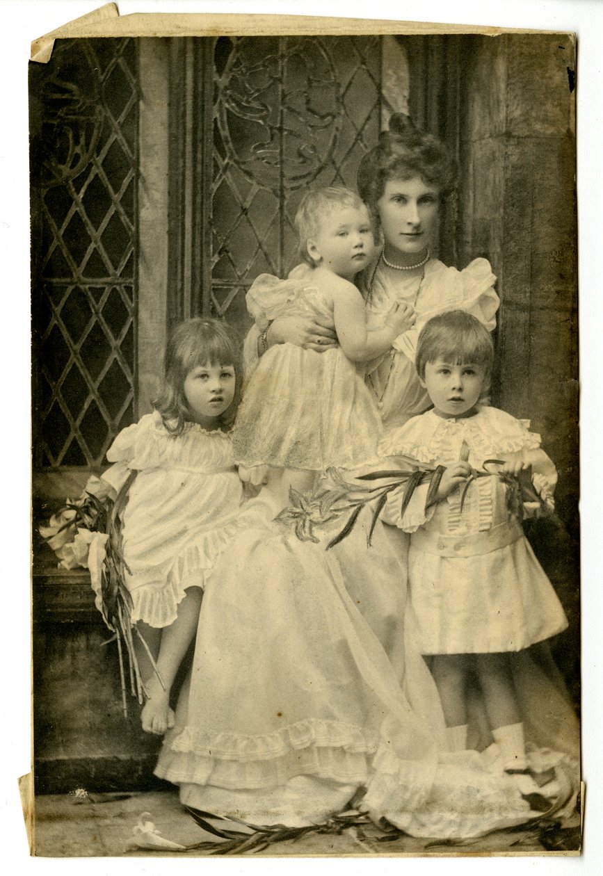 Duchess Evelyn and Three Children by Thomas Kelly