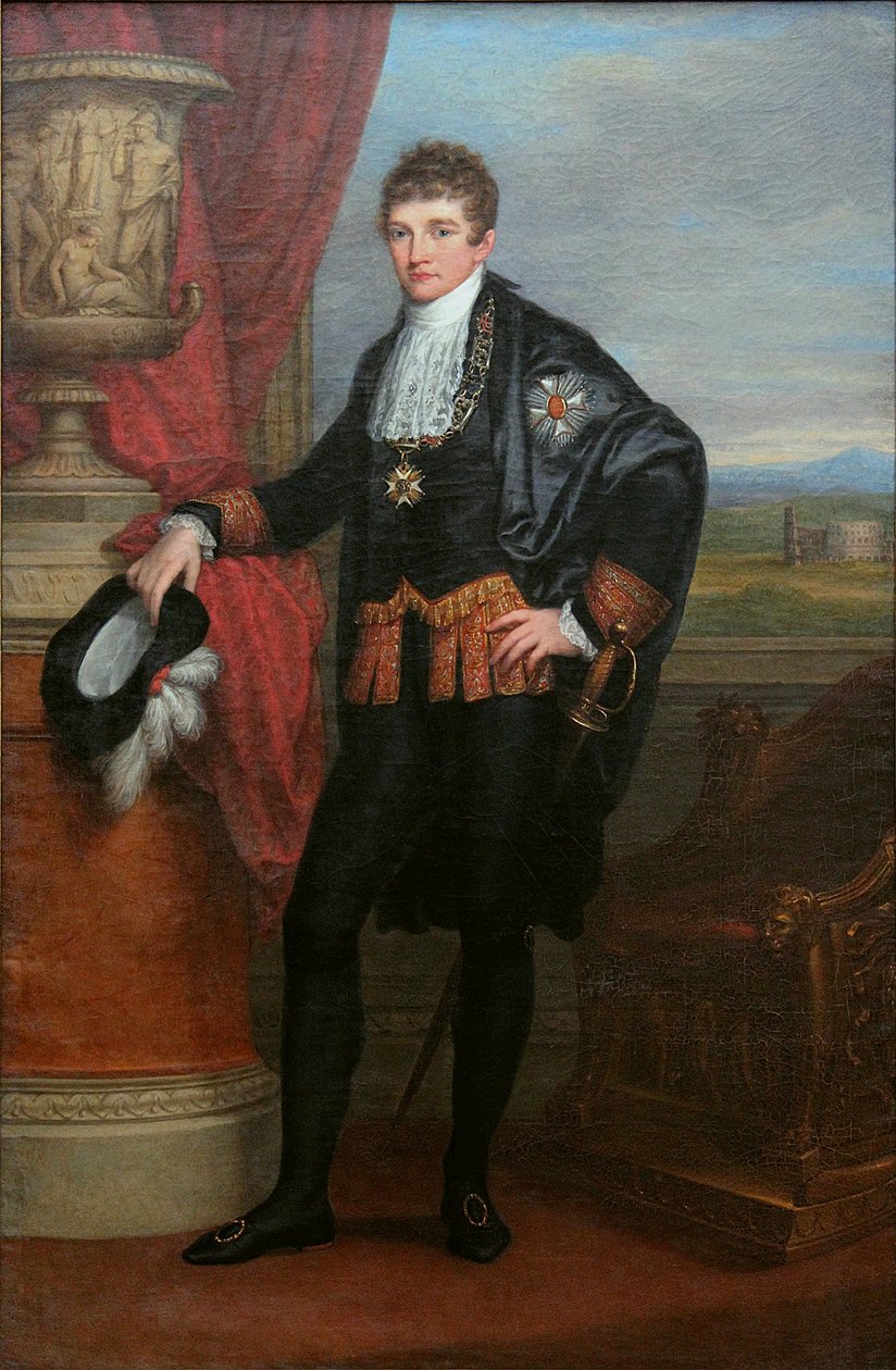 Ludwig I of Bavaria as Crown Prince by Angelica Kauffmann
