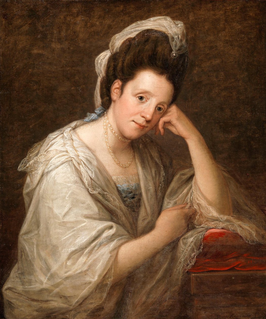Portrait of Mrs Helen (Dorothea Daniel) by Angelica Kauffmann