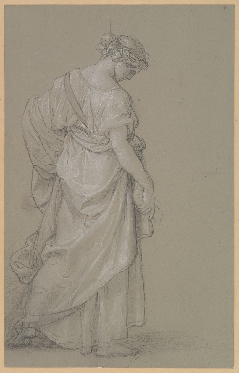 Study of a Standing Woman by Angelica Kauffmann