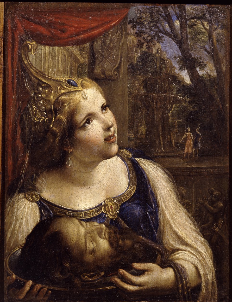 Salome with the Head of St John the Baptist by Angelo Caroselli