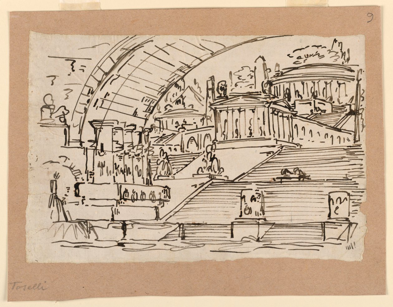 Stage Design, Imaginary City by Angelo Toselli