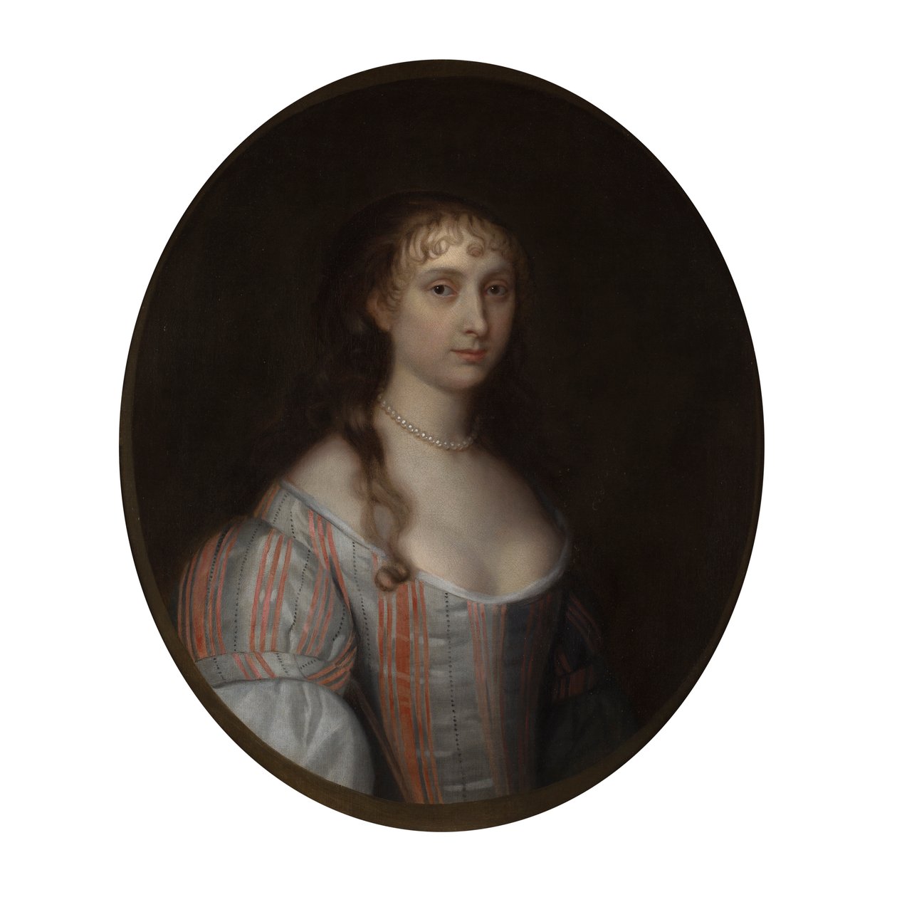 Portrait of a Young Lady by Anglo Flemish School