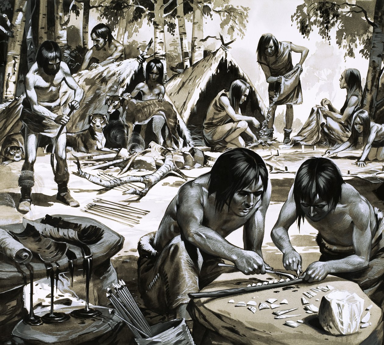 People of the Great Thaw by Angus McBride