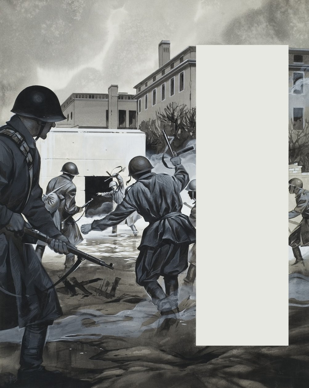 Second World War Scene by Angus McBride