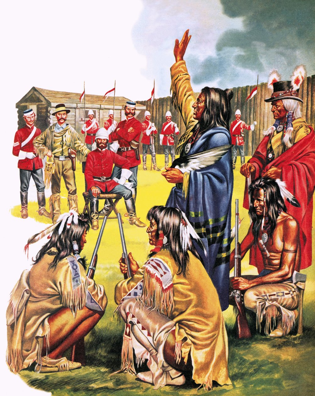 Tales of the Canadian Mounties: The Long March by Angus McBride
