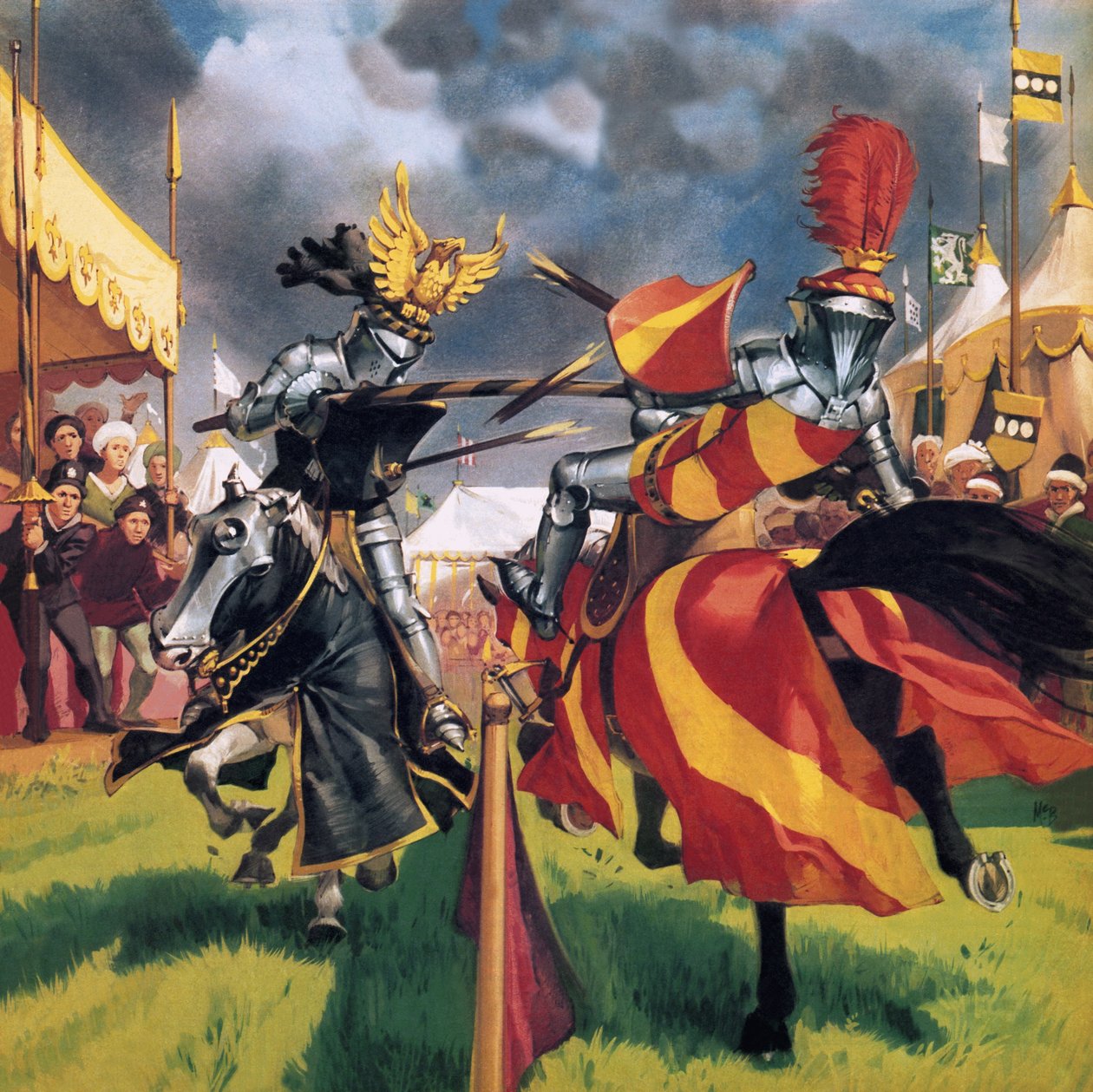 The Pastimes of Our Ancestors: When Knights Were Bold by Angus McBride