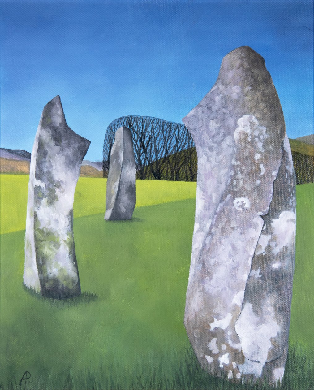 Kilmartin Stones 2 by Anna Phillips
