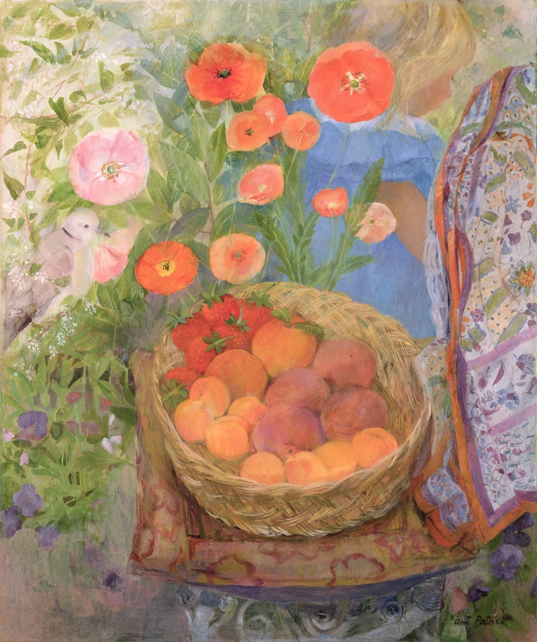 Liberty on the Terrace, 1999 by Ann Patrick: Fine art print